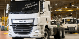 Leyland Trucks, 100.000’inci DAF CF/XF Kamyonunu Banttan İndirdi…