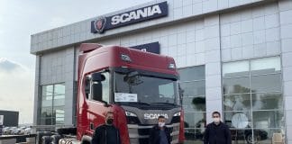 Türkiye’de bir ilk :”Scania’dan Kırkayak Teslimatı”
