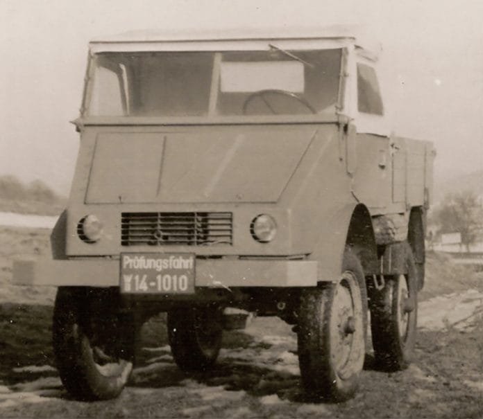 Vor 70 Jahren kaufte Daimler-Benz den Unimog70 years ago Daimler-Benz bought the Unimog