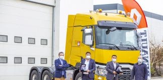 IŞIKLAR, AĞIR YÜKLERİN ALTINDAN RENAULT TRUCKS C SERİSİ İLE KALKIYOR