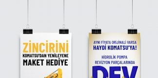 Komatsu Orijinal Parçalarında Cazip Avantajlar