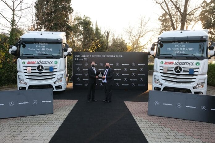 Mars Logistics, 150 adet Mercedes-Benz Actros 1848 LSnRL sipari__ini teslim ald___03