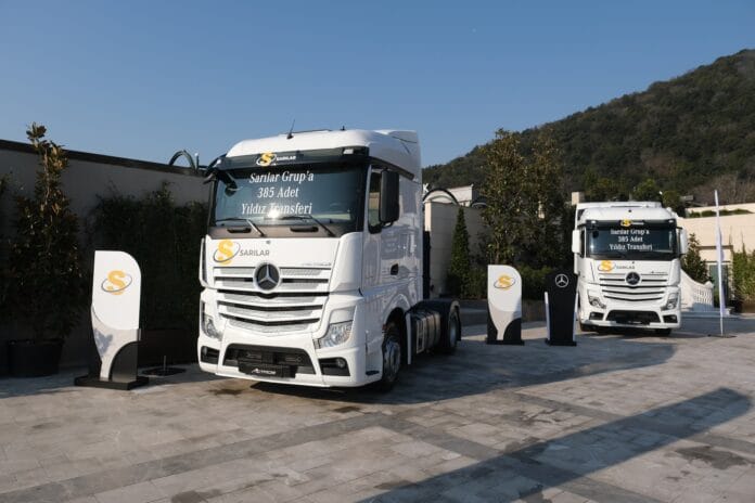 Sarılar Grup, Mercedes-Benz markalı 385 adet kamyonunu teslim aldı_01
