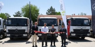 Eskişehir Tepebaşı Belediyesi, 5 adet Mercedes Atego 1018 aldı