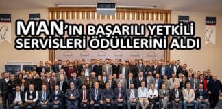 MAN’ın Başarılı Yetkili Servisleri Ödüllerini Aldı
