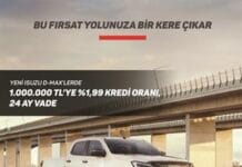 Isuzu D-Max Pick-Up Modellerinde Avantajlı Kampanya